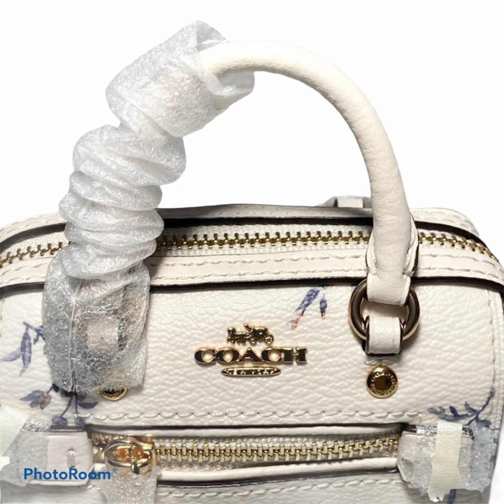 Coach Mini Rowan Satchel Bag Charm Dandelion - Picture 8 of 12